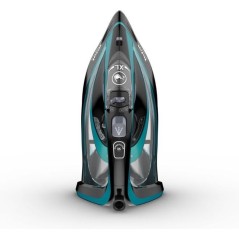 Tefal Ultimate Pure FV9844E0 Steam Iron 3200W - Powerful, Stylish Black & Green Design for Effortless Ironing!